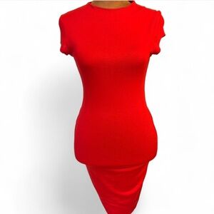 Joe & Elle Bold Red Dress